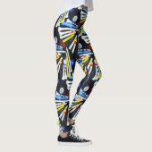 Farbenfrohe Golf-T-Shirts Leggings (Rechts)
