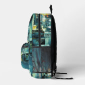 Farbenfrohe Graffiti Art Bedruckter Rucksack (Rechts)