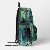 Farbenfrohe Graffiti Art Bedruckter Rucksack (Links)