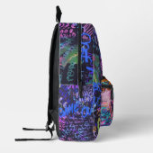 Farbenfrohe Graffiti Art Bedruckter Rucksack (Links)