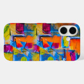 Farbenfrohe Graffiti Art Case-Mate iPhone Hülle (Rückseite (Horizontal))