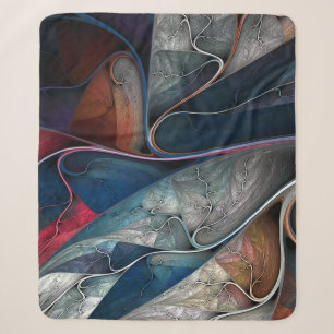 Farbenfrohe Graffiti Art Sherpadecke