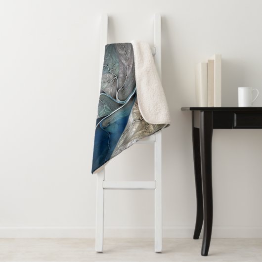 Farbenfrohe Graffiti Art Sherpadecke (Beispiel)