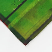 Farbenfrohe Graffiti Monster Kunst, Dichtung und M Fleecedecke (Ecke)