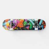 Farbenfrohe Graffiti | Street Art Skateboard (Horizontal)