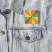 Farbenfrohe Grafische Beams Orange Button (Beispiel)