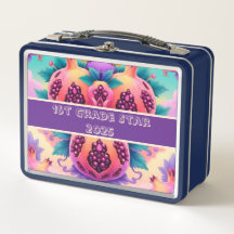 Farbenfrohe Granatapfel 1. Klasse Stern 2025