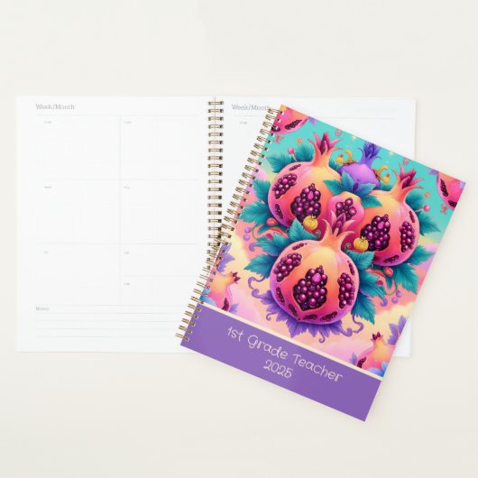 Farbenfrohe Granatapfel für den Zoll der 1. Klasse Planer (Anzeige)