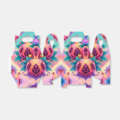 Farbenfrohe Granatapfel Geschenkschachtel (Ungefaltet)