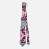 Farbenfrohe Granatapfel Krawatte (Vorderseite)