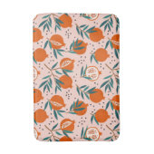 Farbenfrohe Granatapfelmuster Badematte (Vorderseite Vertikal)