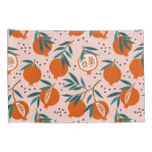 Farbenfrohe Granatapfelmuster Kissenbezug (Rückseite-Rechts)