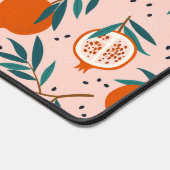 Farbenfrohe Granatapfelmuster Schreibtischunterlage (Ecke)