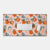 Farbenfrohe Granatapfelmuster Schreibtischunterlage (Tastatur & Maus)