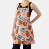 Farbenfrohe Granatapfelmuster Schürze (InSitu)