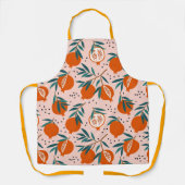 Farbenfrohe Granatapfelmuster Schürze (Vorderseite)
