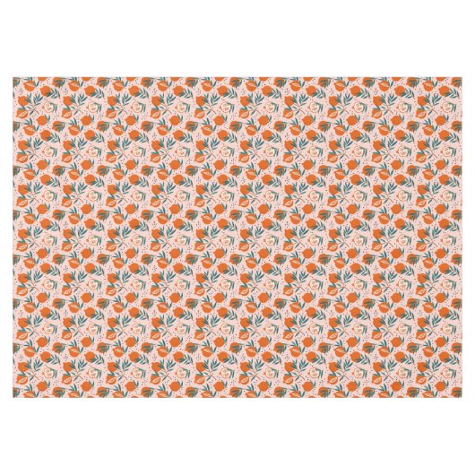 Farbenfrohe Granatapfelmuster Tischdecke (Vorderseite (Horizontal))