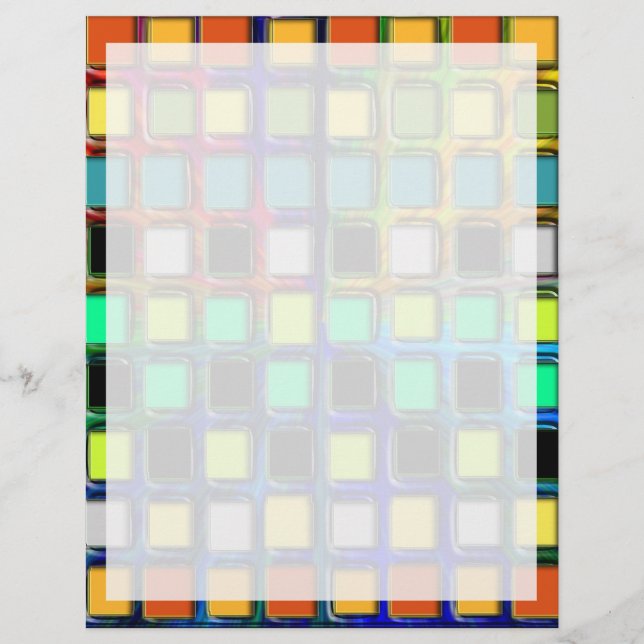 Farbenfrohe Grid-gekocht von Shirley Taylor (Vorderseite)
