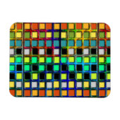 Farbenfrohe Grid-gekocht von Shirley Taylor Magnet (Horizontal)