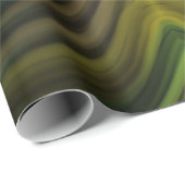 Farbenfrohe Groovy Psychedelic Muster Abstrakt Art Geschenkpapier (Rolleneckpunkt)