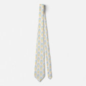 Farbenfrohe Groovy Retro 70er Pattern Neck Tie Krawatte (Vorderseite)