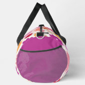 Farbenfrohe große Blütenmuster Duffle Bag (Rechts)