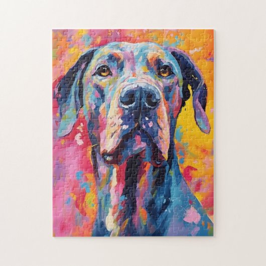 Farbenfrohe Großtane Puzzle (Vertikal)