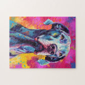 Farbenfrohe Großtane Puzzle (Horizontal)