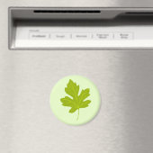 Farbenfrohe Grüne Herbstleaf Magnet (In Situ (Geschirrspüler))