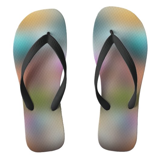 Farbenfrohe grüne, individuell erstellte Flip Flop Badesandalen (Fußbett)