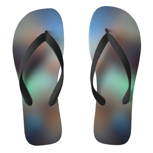 Farbenfrohe grüne, individuell erstellte Flip Flop Badesandalen (Fußbett)