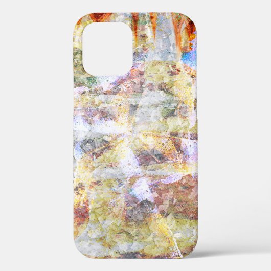 Farbenfrohe grunge graffiti Case-Mate iPhone Fall Hülle (Rückseite)