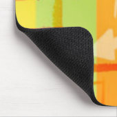 Farbenfrohe Grunge Mousepad (Ecke)