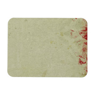 Farbenfrohe grungige Vintage-Tapete Magnet