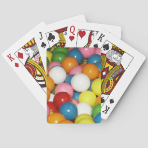 Farbenfrohe Gumball Classic Spielkarten