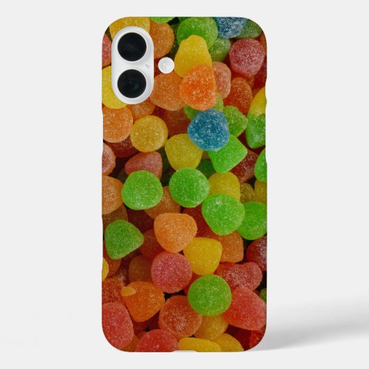 Farbenfrohe Gumdrops Candy Case-Mate iPhone Hülle (Rückseite)