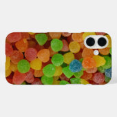 Farbenfrohe Gumdrops Candy Case-Mate iPhone Hülle (Rückseite (Horizontal))