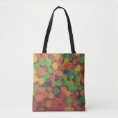 Farbenfrohe Gumdrops Candy Quirky Tasche (Vorderseite)