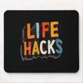 Farbenfrohe Hacks Emblem Mousepad (Vorne)