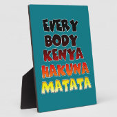 Farbenfrohe Hakuna Matata: Eine Kenyan-Feier Fotoplatte (Seite)