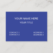 Farbenfrohe Halbkreisgeometrie Visitenkarte (Rückseite)