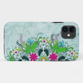 Farbenfrohe Halbleiter-Retro-Wirbel Case-Mate iPhone Hülle (Rückseite (Horizontal))