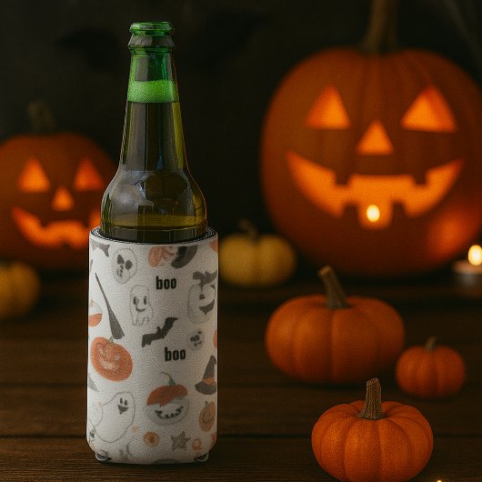Farbenfrohe Halloween Can Cooler | Beängstigend Ni Dosenkühler