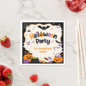 Farbenfrohe Halloween-Kostümservietten Serviette (Beispiel)