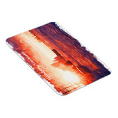 Farbenfrohe Hamburg Germany Port City Travel Magnet (Rechte Seite)