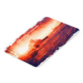 Farbenfrohe Hamburg Germany Port City Travel Magnet (Linke Seite)