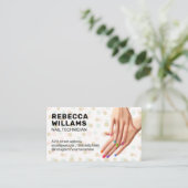 Farbenfrohe handgefertigte Teile Visitenkarte (Stehend Vorderseite)