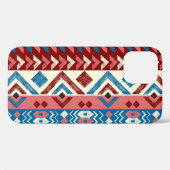 Farbenfrohe handGezeichnet Tribal-Muster Case-Mate iPhone Hülle (Rückseite (Horizontal))