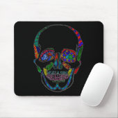 Farbenfrohe handgezogene Zuckerkulppermosaike Mousepad (Mit Mouse)