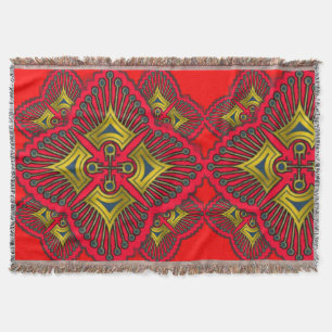 farbenfrohe Handtücher, Digital-Design-Decke, co Decke